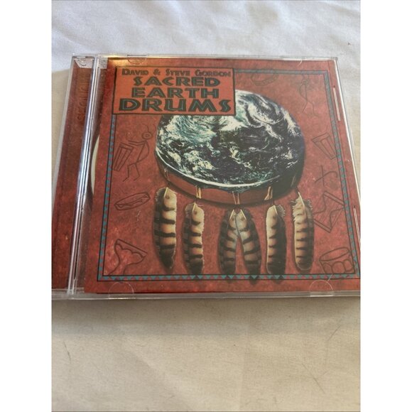 Sacred Earth Drums Native/World CD by David & Steve Gordon Very Good Audio Cd - Picture 1 of 4